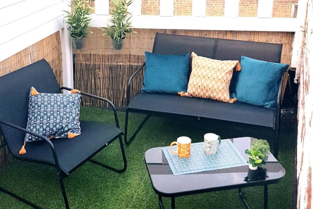 Le Chat Bleu - 26M2- Terrasse Sur Les Toits - Wi-Fi Amiens Exterior photo